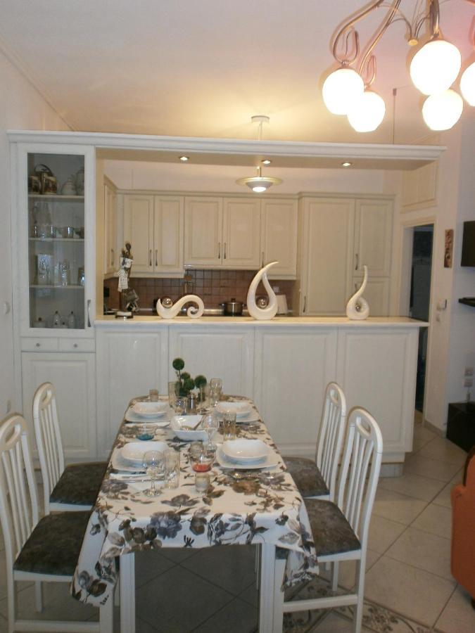 Beach Front House With View Marathos  Exteriör bild