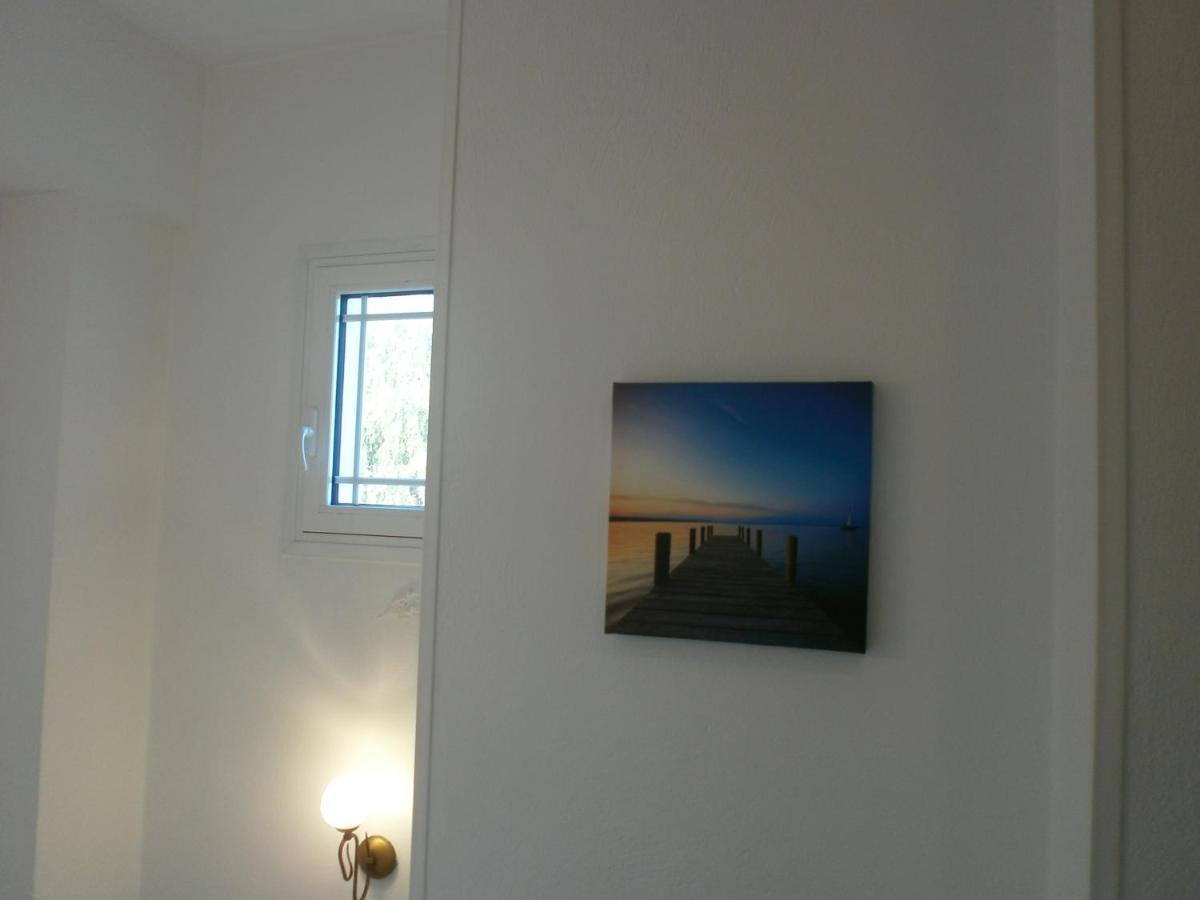 Beach Front House With View Marathos  Exteriör bild
